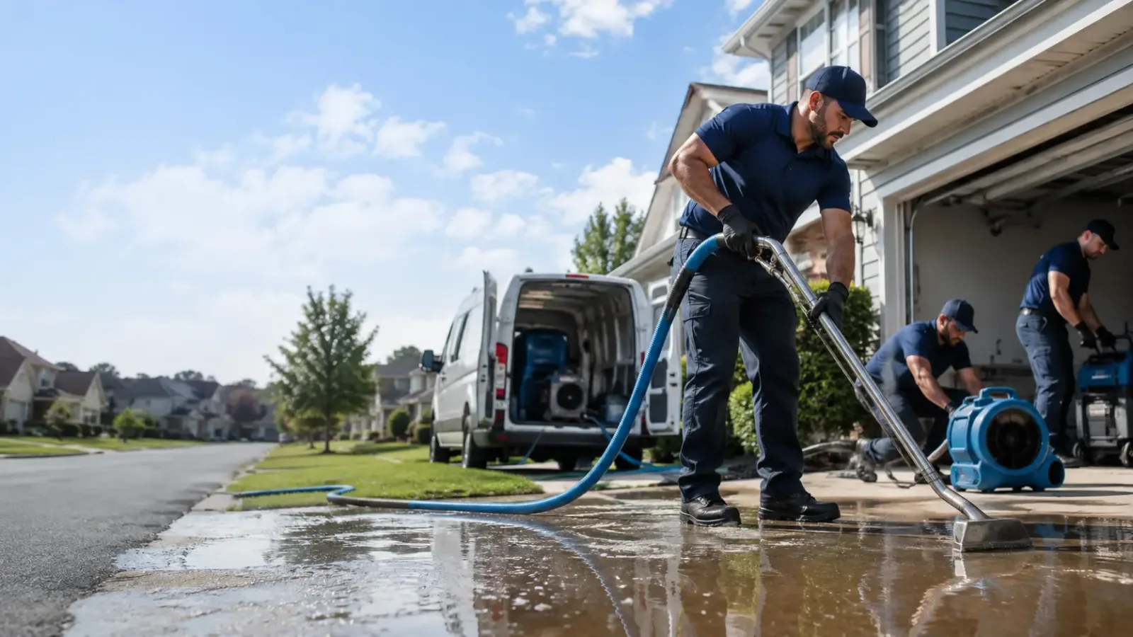 Flood Damage Restoration in Kingsford Heights, IN